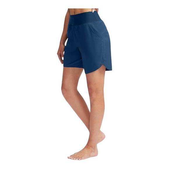 Gradual Women's 7" Quick Dry Swim Board Shorts NWT Size Large A1 - Picture 1 of 4